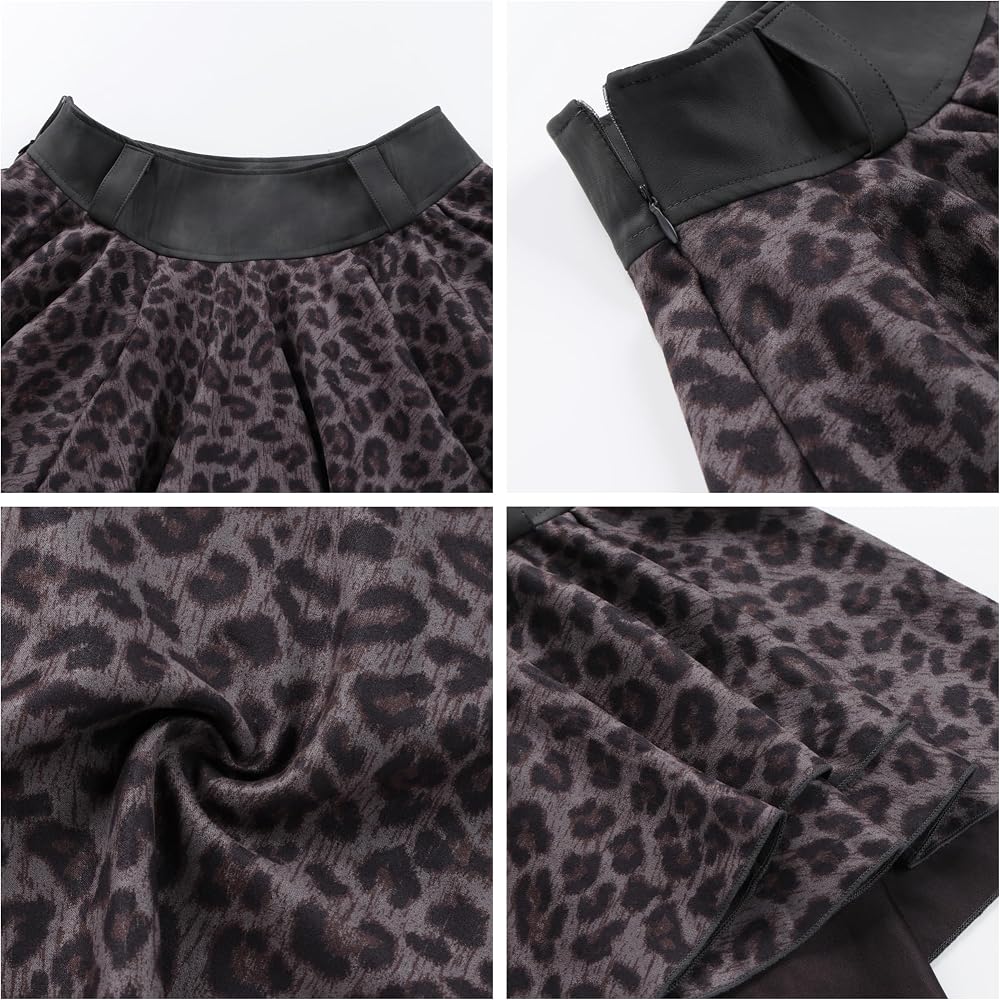 Faux Suede Mini Skirt