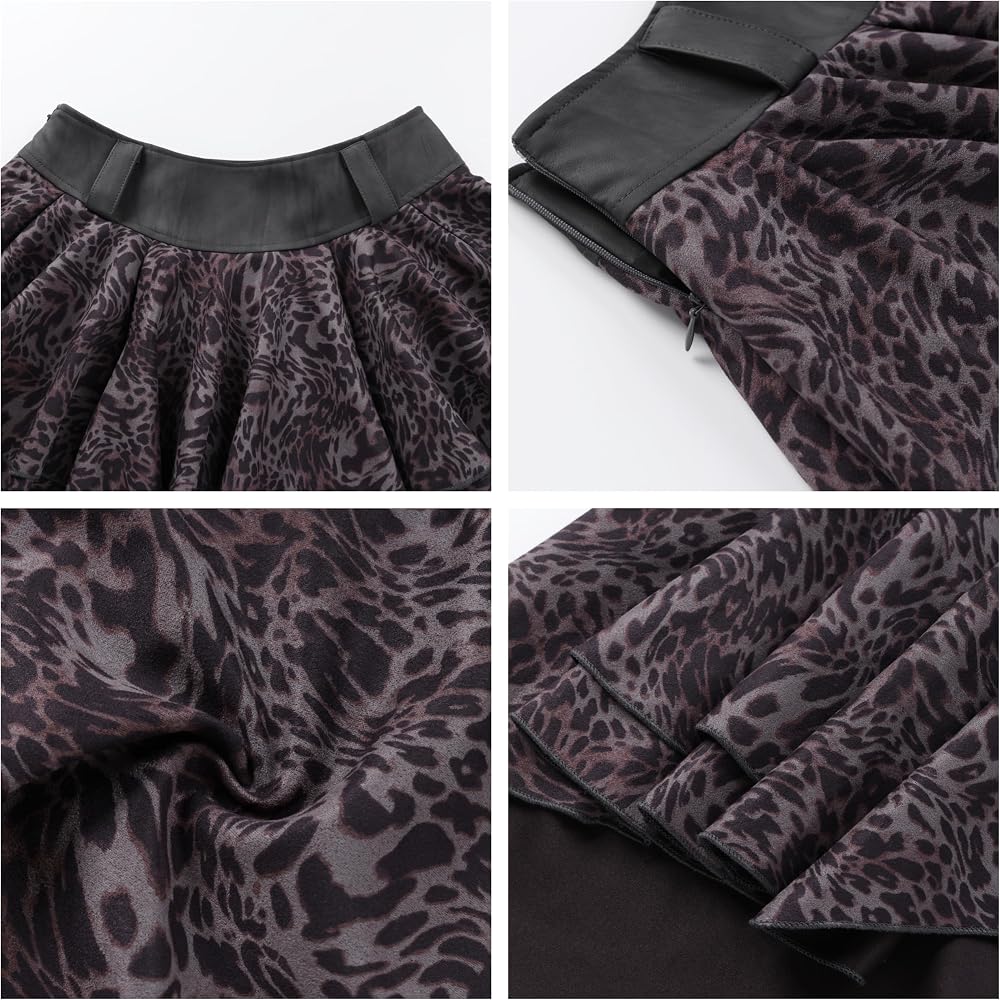 Faux Suede Mini Skirt