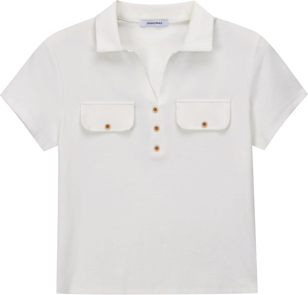 V Neck Work Tops