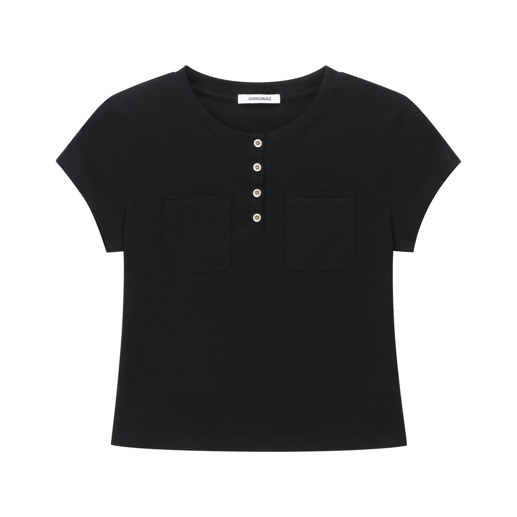 Casual Henley Tops